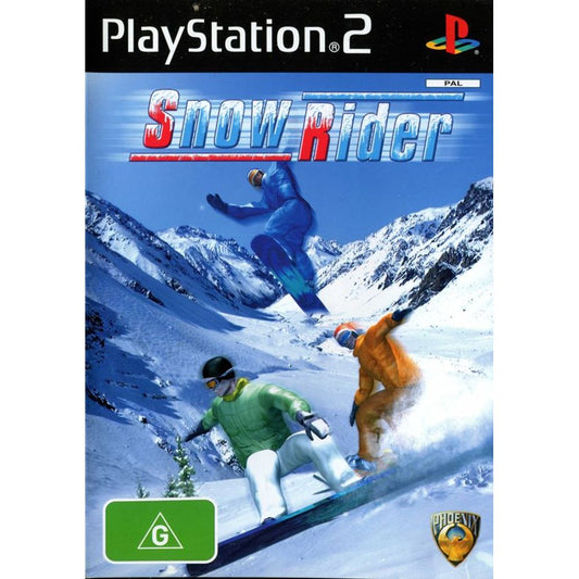 Ps2 Snow Rider – viršelis