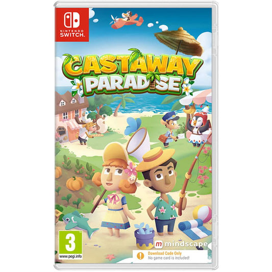 Nintendo Switch Castaway Paradise – viršelis