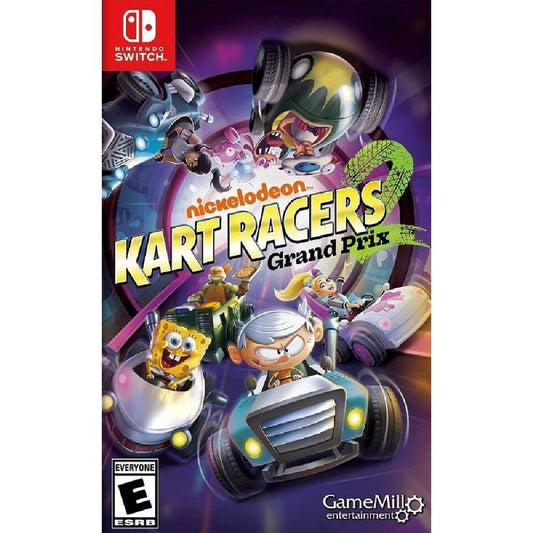 Nintendo Switch Nickelodeon Kart Racers 2: Grand Prix – viršelis