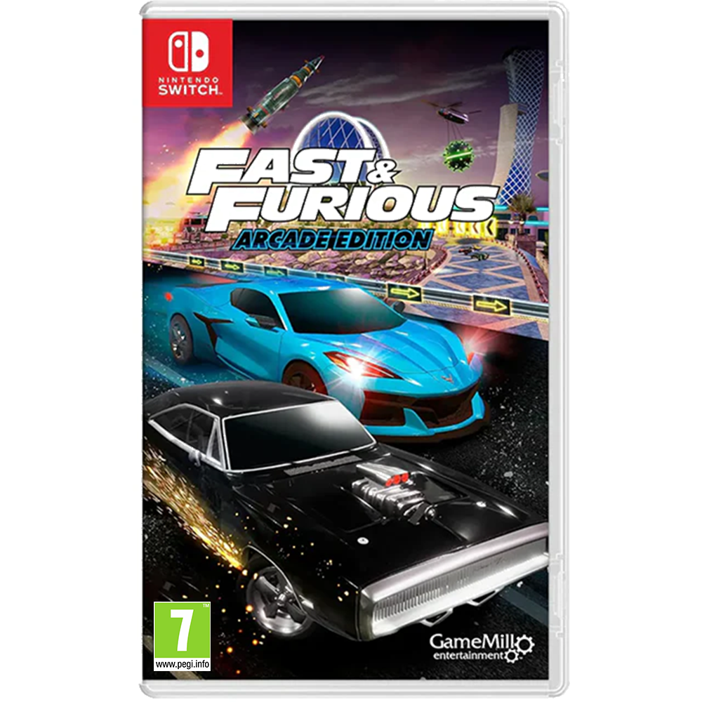 Nintendo Switch Fast & Furious: Arcade Edition – viršelis