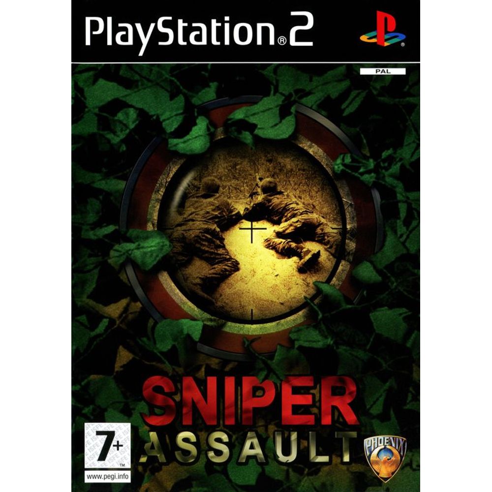 Ps2 Sniper Assault – viršelis