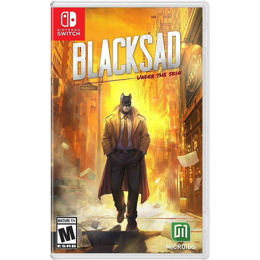 Nintendo Switch Blacksad: Under the Skin – viršelis