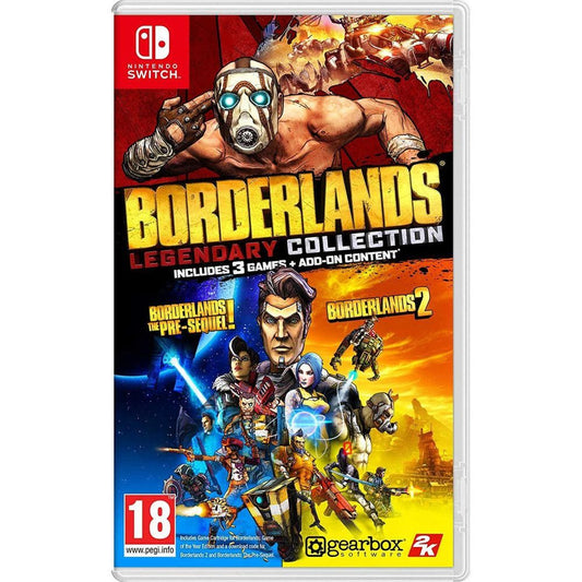 Nintendo Switch Borderlands Legendary Collection – viršelis