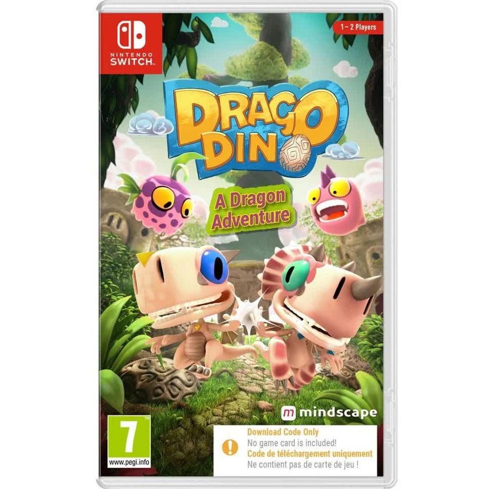 Nintendo Switch DragoDino: A Dragon Adventure – viršelis