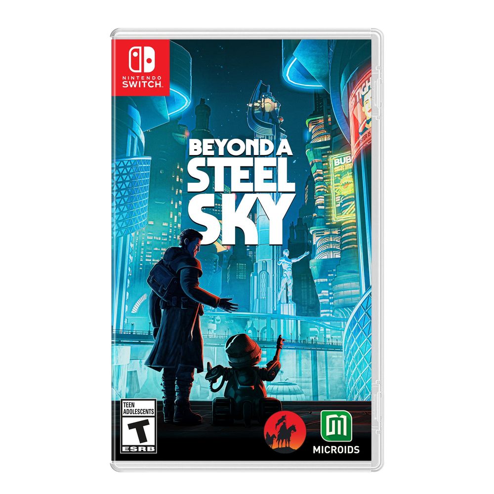 Nintendo Switch Beyond a Steel Sky – viršelis