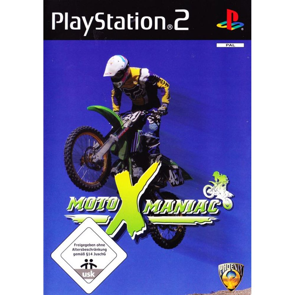Ps2 Moto X Maniac – viršelis