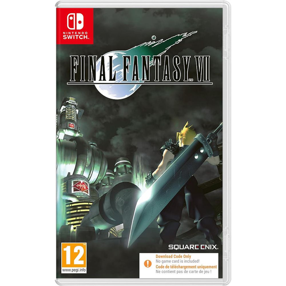 Nintendo Switch Final Fantasy VII – viršelis