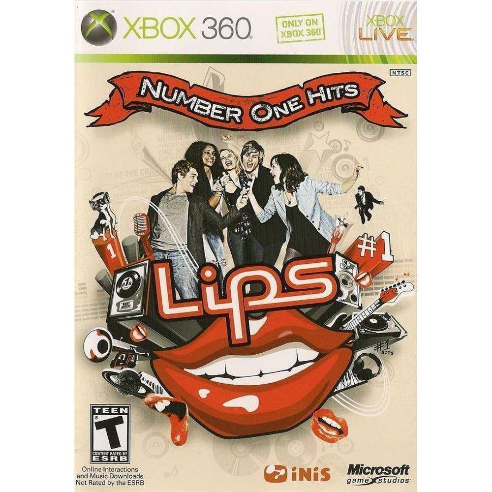 Xbox 360 Lips: Number One Hits – viršelis