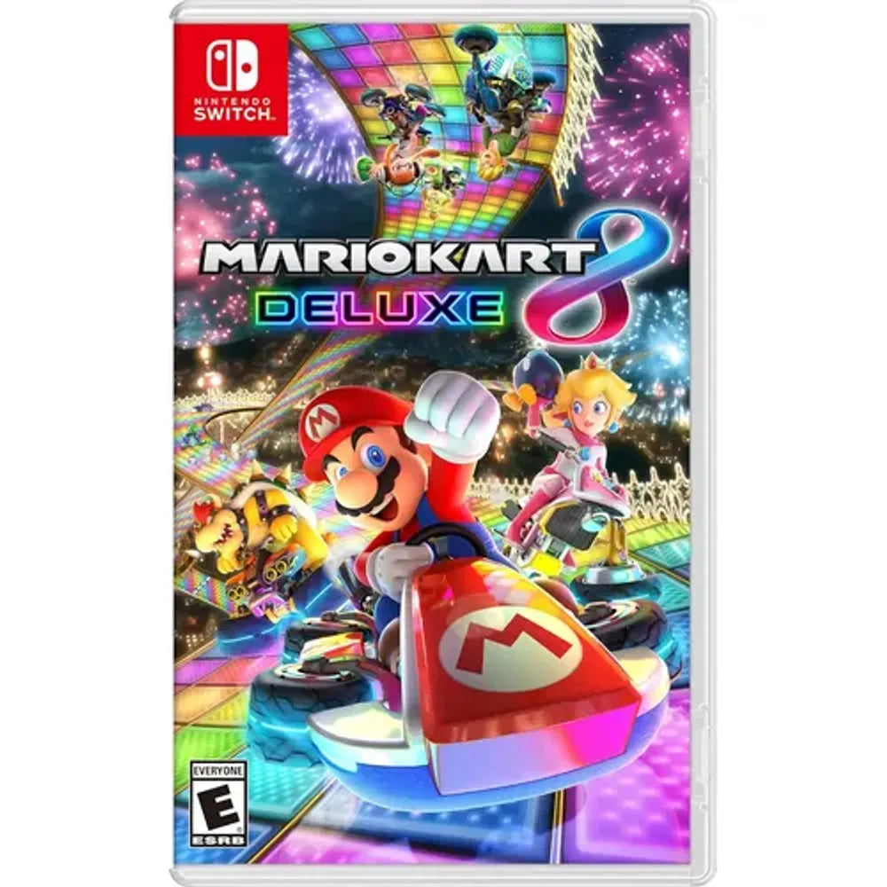 Nintendo Switch Mario Kart 8 Deluxe – pilnas dėžutės viršelis
