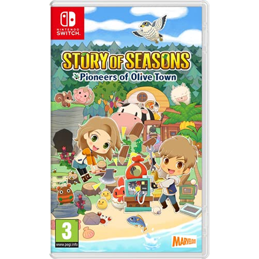 Nintendo Switch Story of Seasons: Pioneers of Olive Town – viršelis