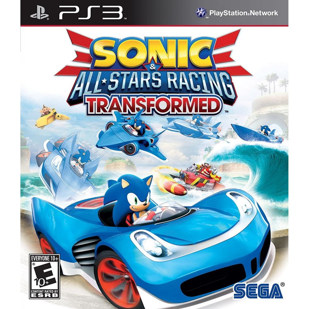 Ps3 Sonic & All-Stars Racing Transformed – viršelis