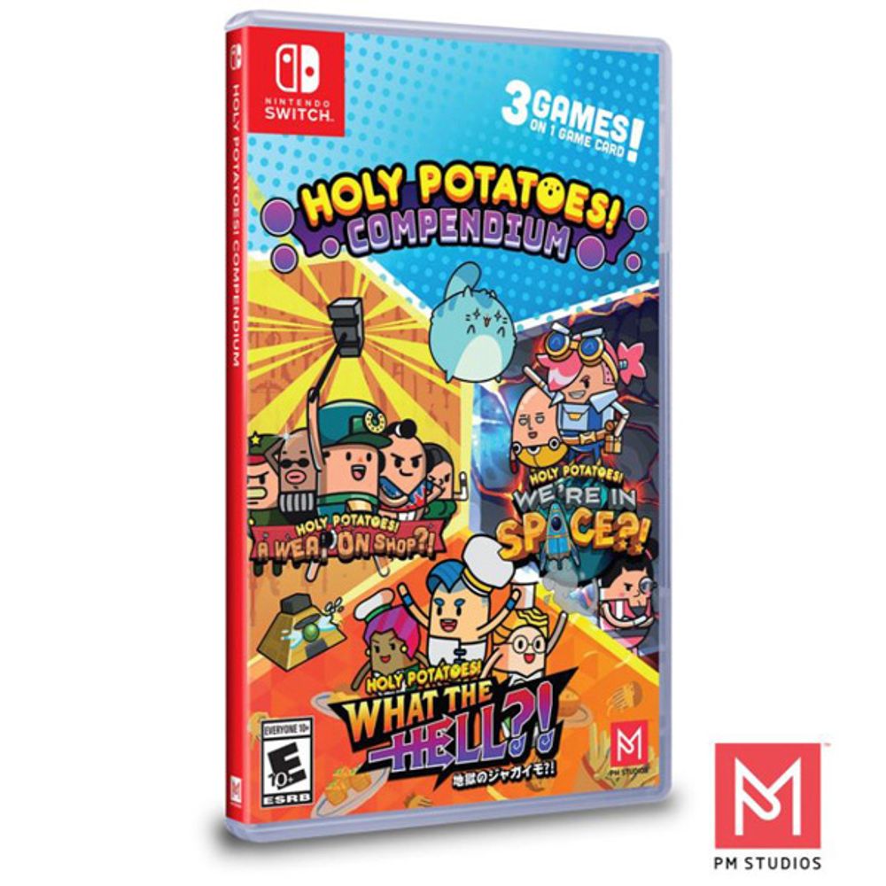Nintendo Switch Holy Potatoes! Compendium – viršelis