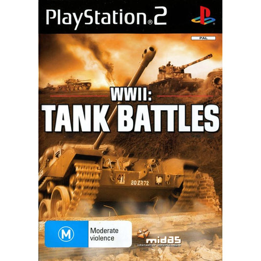 Ps2 WWII Tank Battles – viršelis