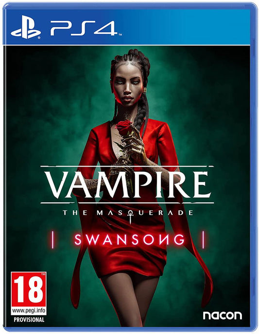 Ps4 Vampire The Masquerade Swansong – viršelis