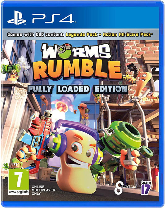 Ps4 Worms Rumble Fully Loaded Edition – viršelis