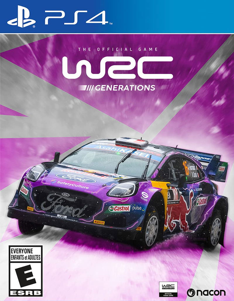 WRC Generations PS4 viršelis